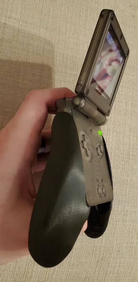 Game Boy Advance SP Controller Grip by colossatr0n, Download free STL  model