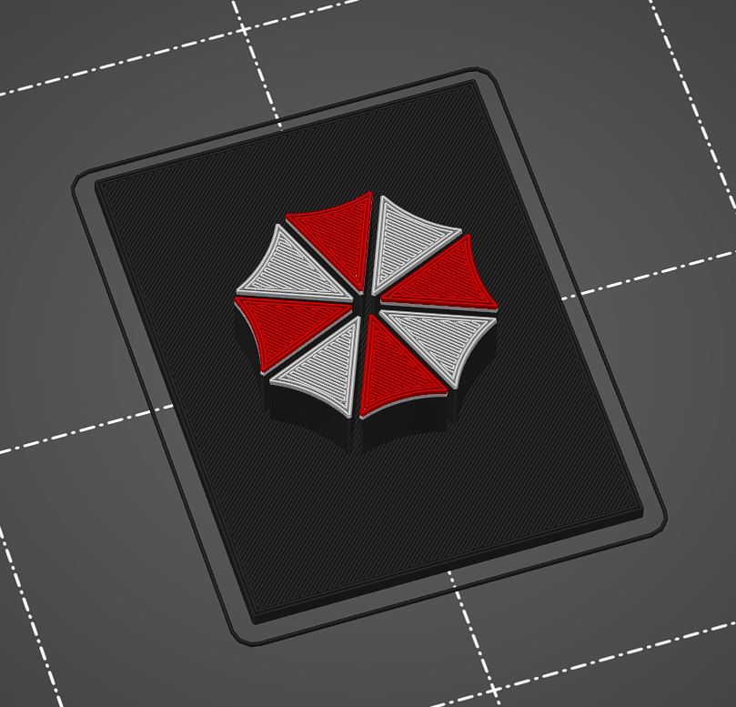 prusa mini+ LCD cover umbrella corporation