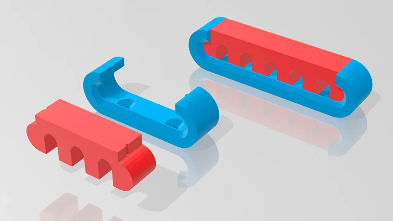 Archivo STL Clips para cables eléctricos・Modelo imprimible en 3D