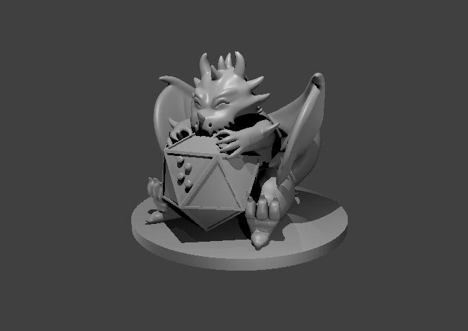 DOTS RPG Project Mascot Dragon!