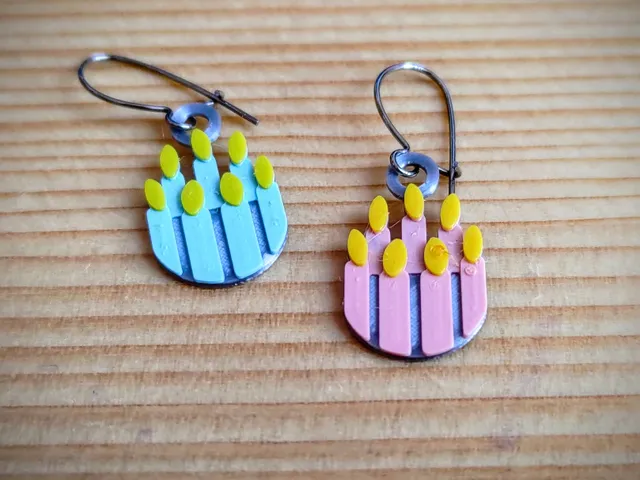 (7th) Birthday Earrings