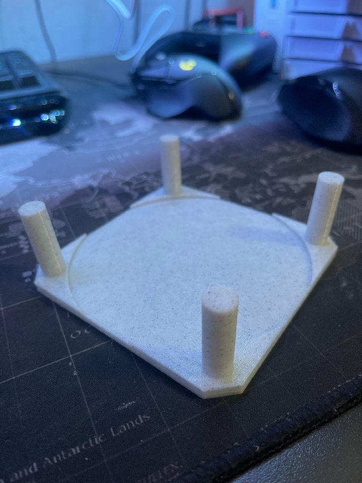 4 inç coaster caddy p (Sadece Plastik Aparattır!!!)