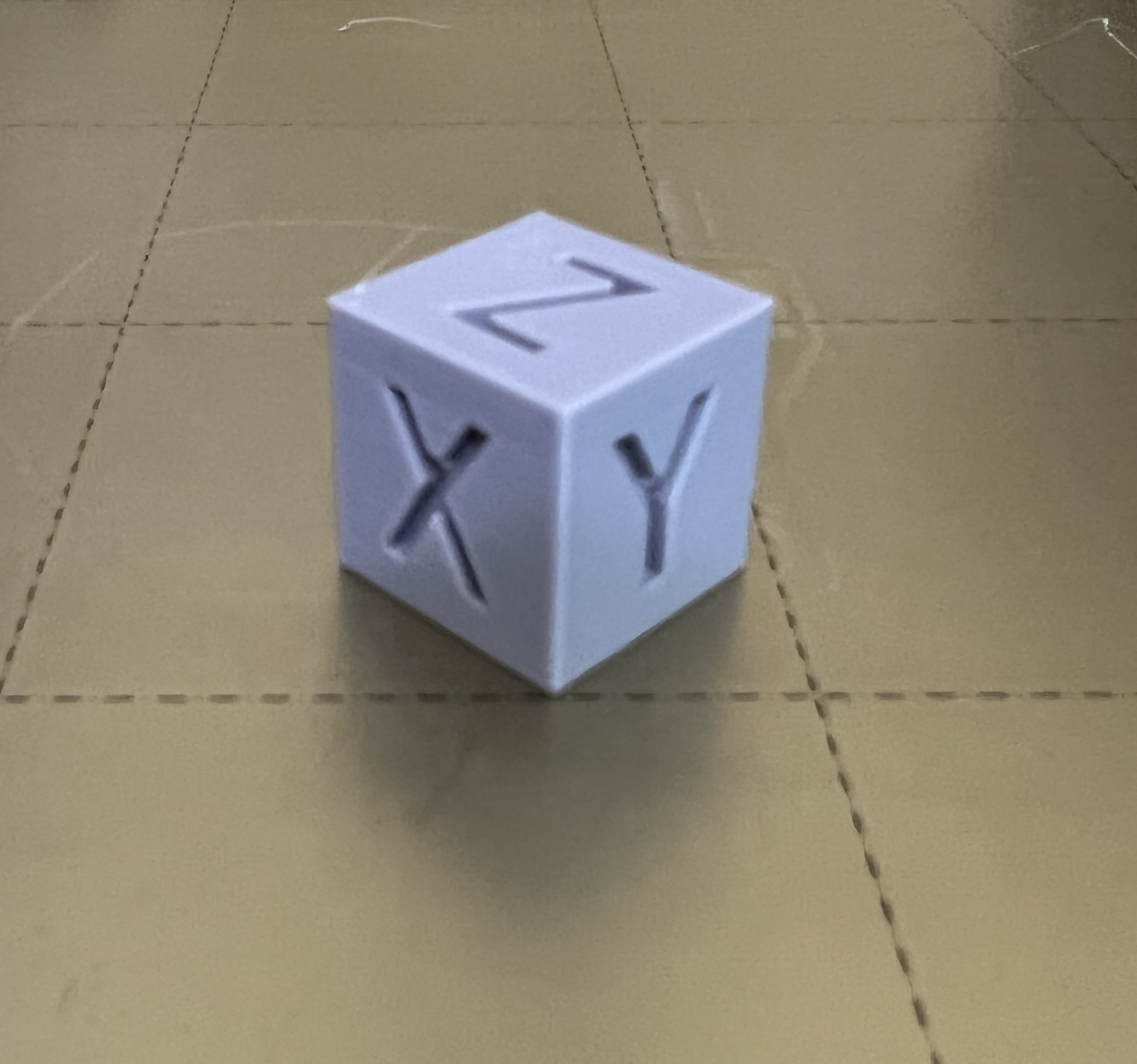 XYZ 20mm Calibration Carbonite Cube By EthansDad3D | Download Free STL ...