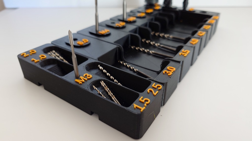 Drill Bit Organizer V2