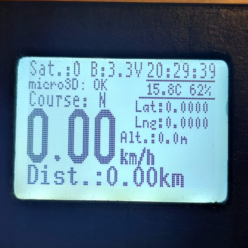 GPS Bicycle Computer w/ ESP32, Speedometer, SD Logging by WiZeus