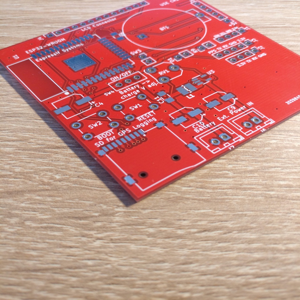 GPS Bicycle Computer w/ ESP32, Speedometer, SD Logging by WiZeus