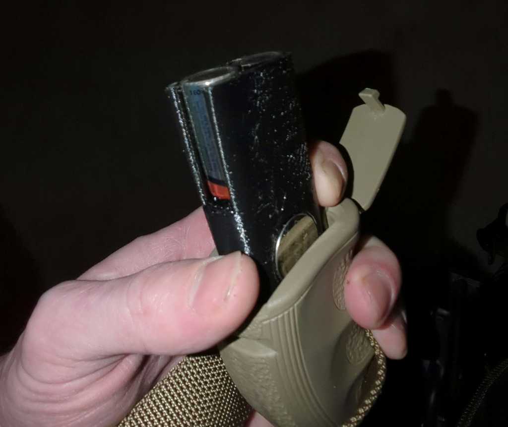 FAB Defense AG-43 Battery Grip Compartment