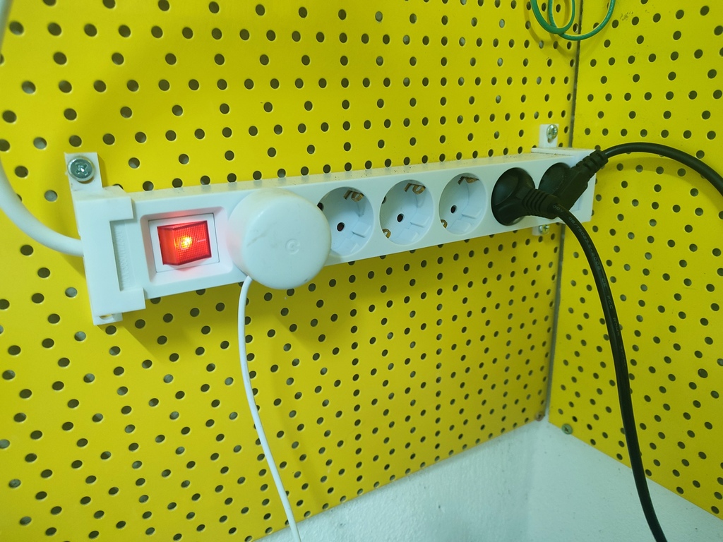Brackets for attaching Pro-max power strips from Action (2520461)
