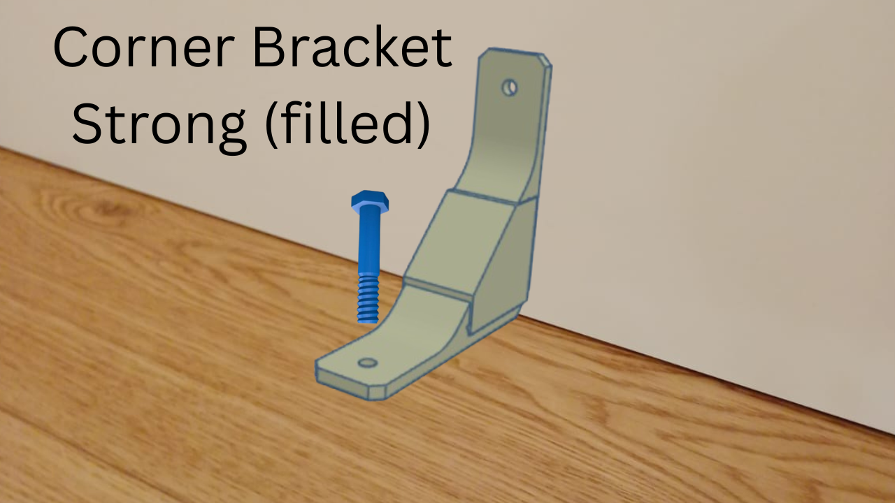 Strongest Corner Bracket (filled Remix)