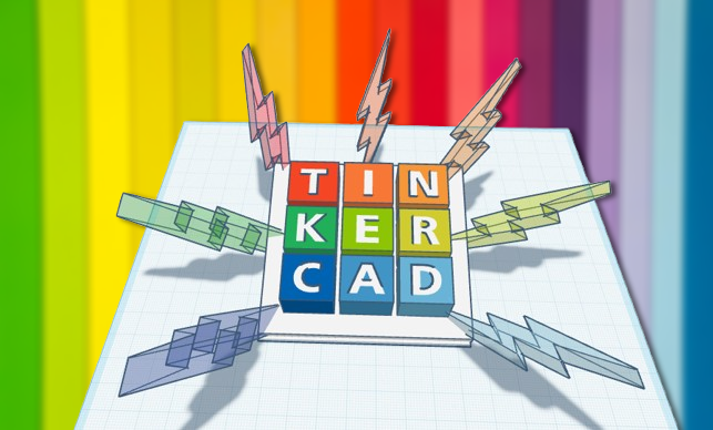 Tinkercad logo lightning