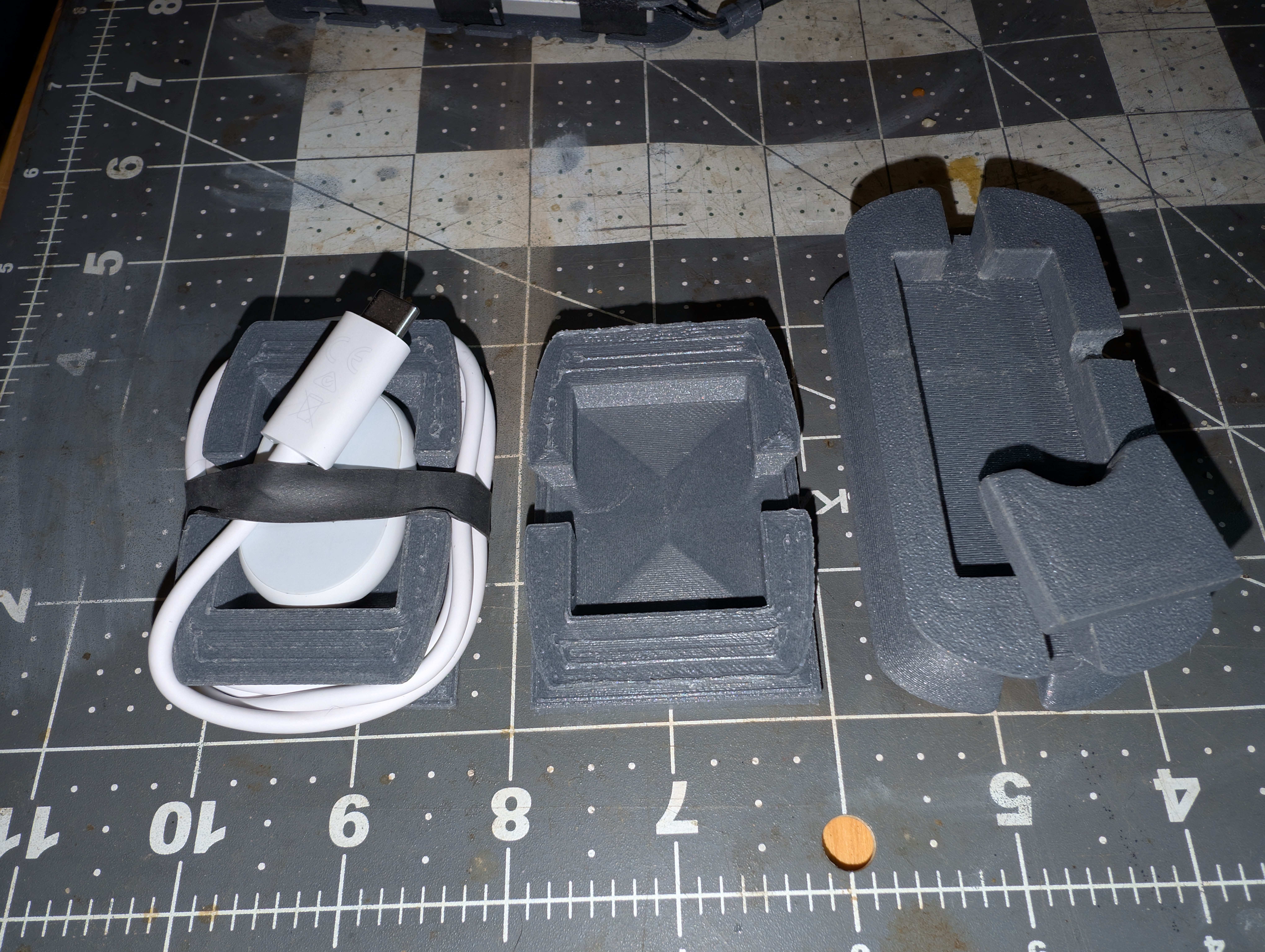 Chopped Google Pixel Watch 4 charger wrap