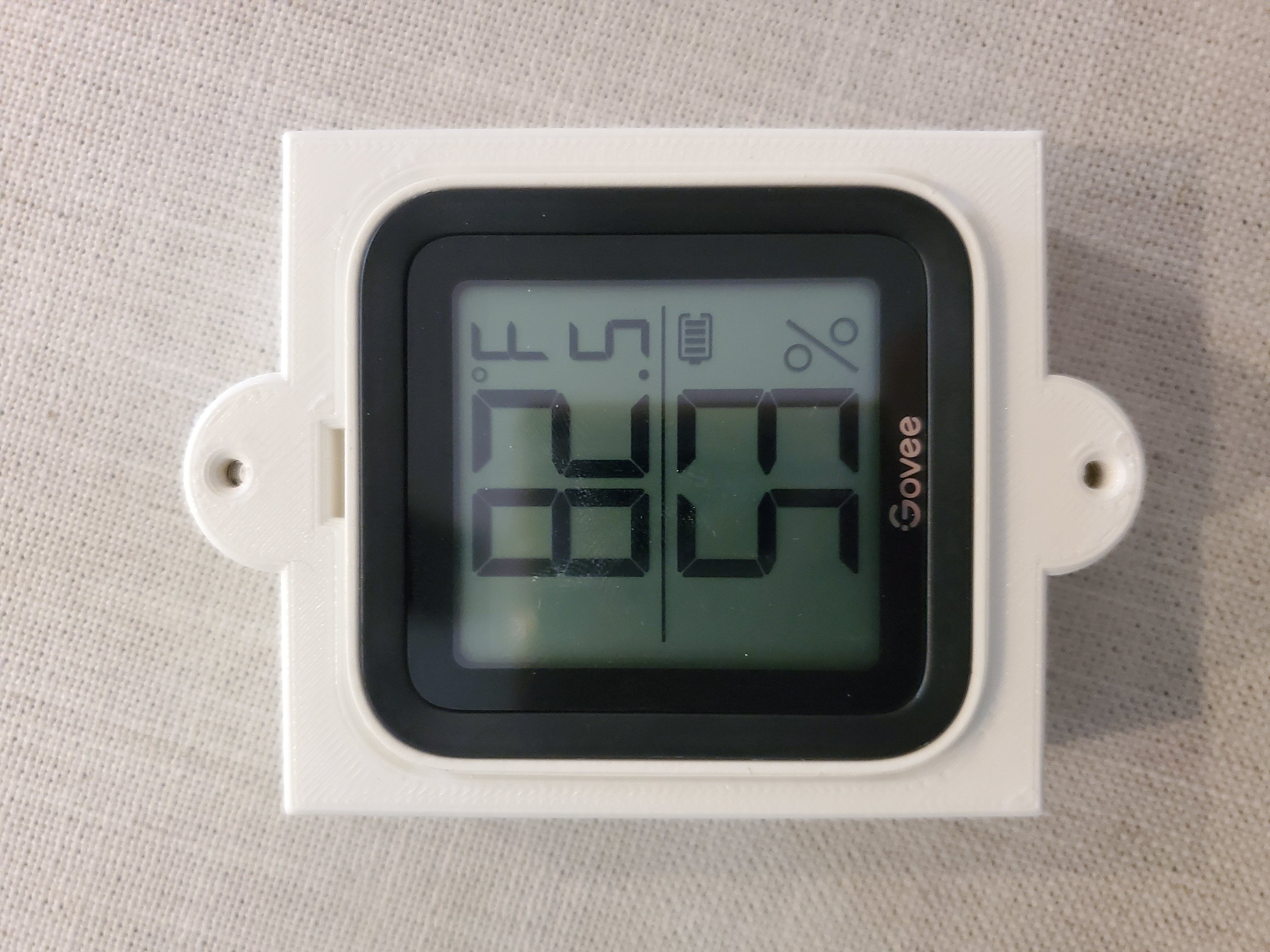 Govee H5102 hygrometer mounting bracket