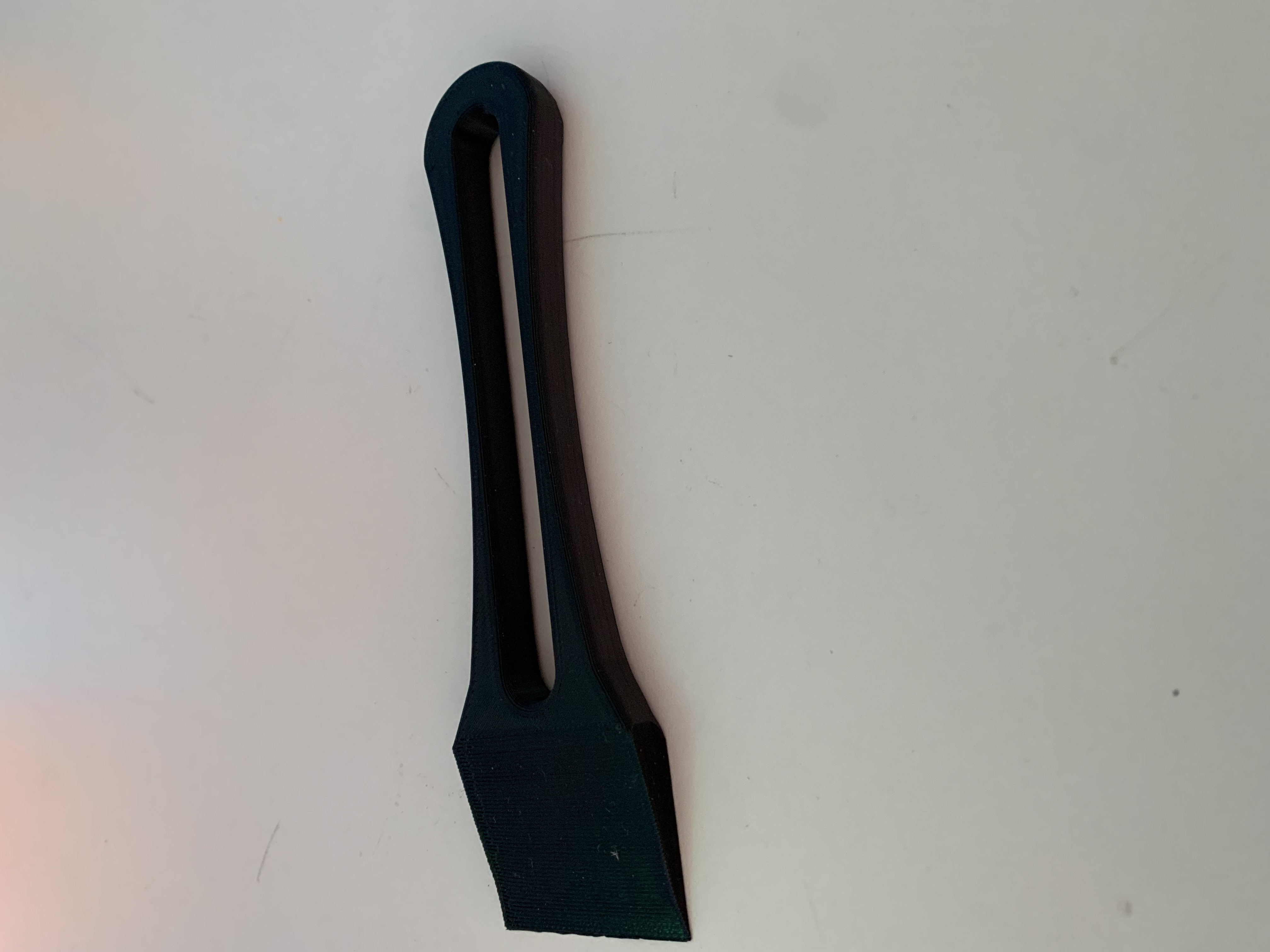 Schaber für Druckplatte