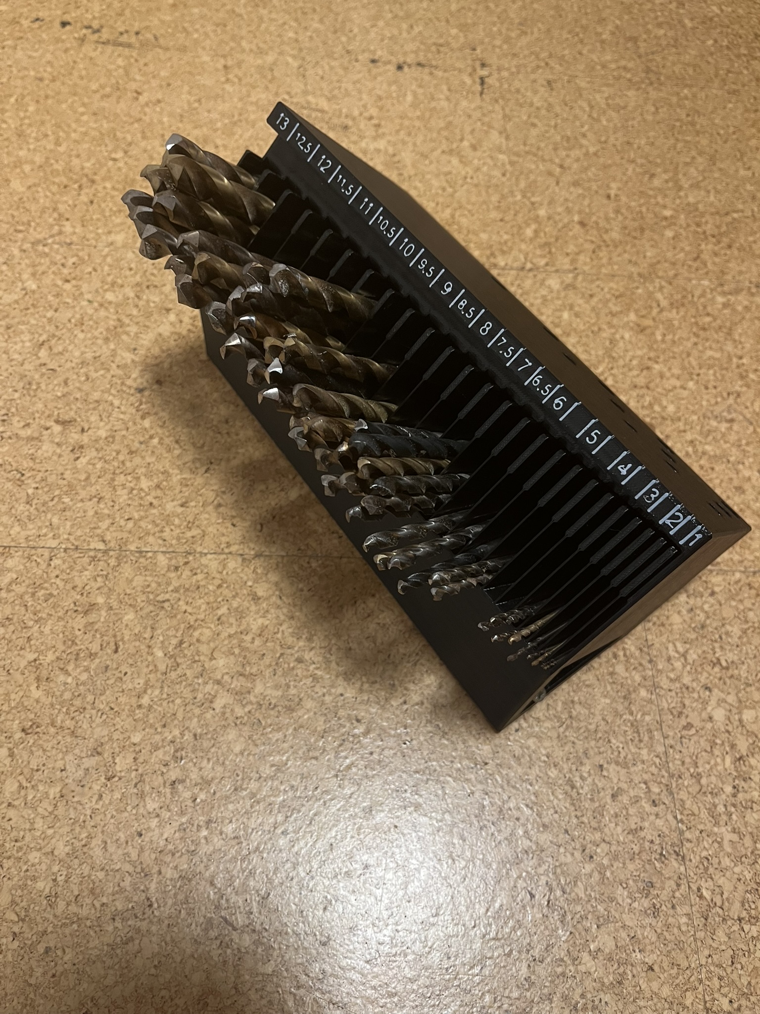 Drill Bit Sorter/Organizer 3D model