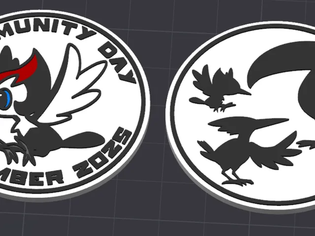 Pokemon Go Community Day #110 coin - Pikipek