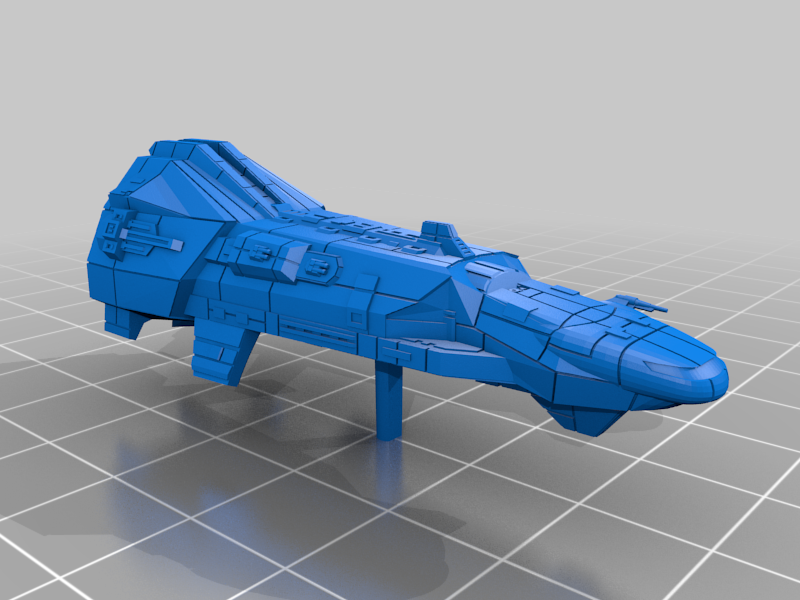 SW:Armada Tartan Cruiser by OnilCreations | Download free STL model ...