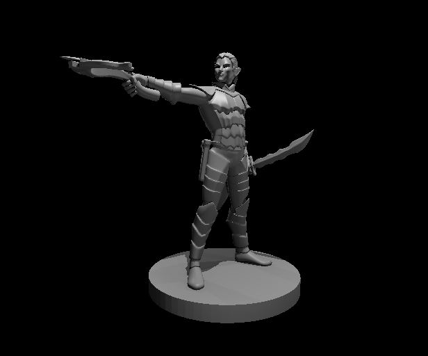 Miniatura 2 do modelo 3D Drow Collection