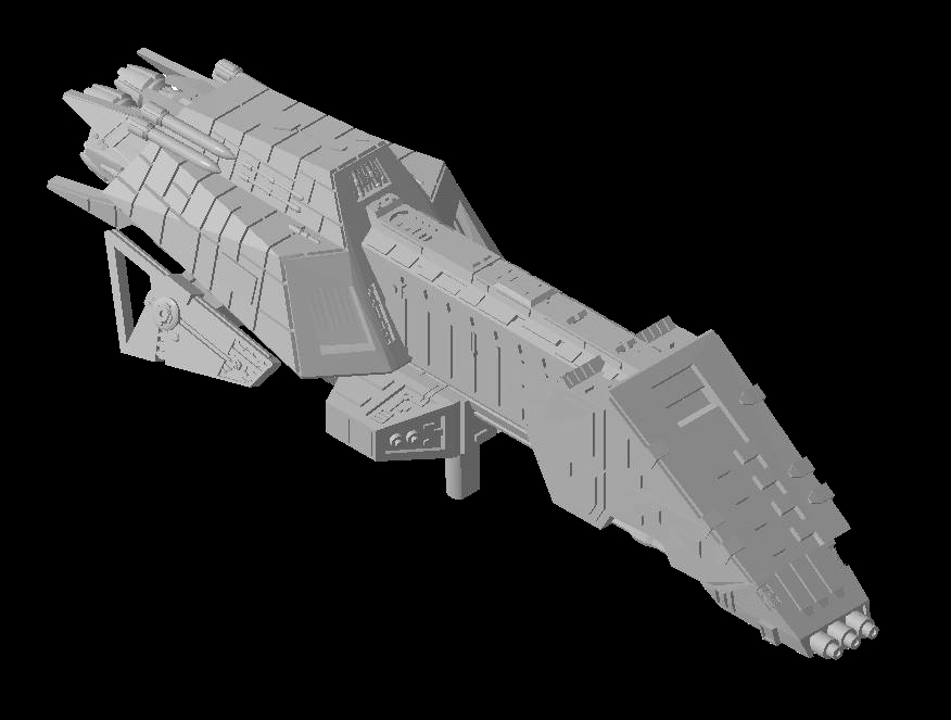 SW:Armada InterceptorIV Frigate by OnilCreations | Download free STL ...