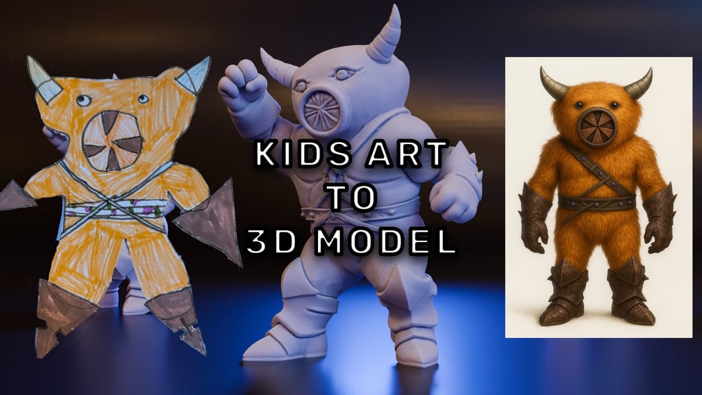 Kids Artwork => DND Monster Tutorial (DND / TTRPG)