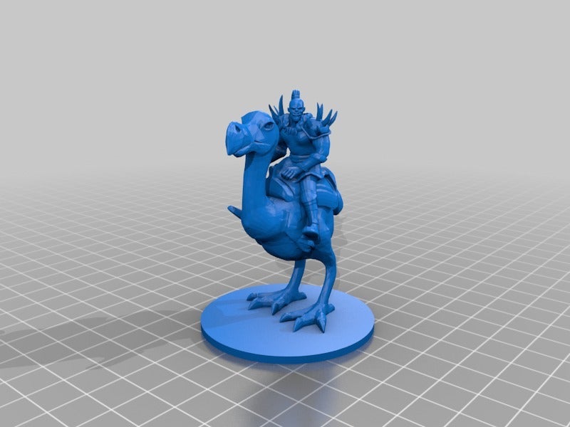 Orc Axe Beak Rider By Mz4250 Download Free Stl Model 5147