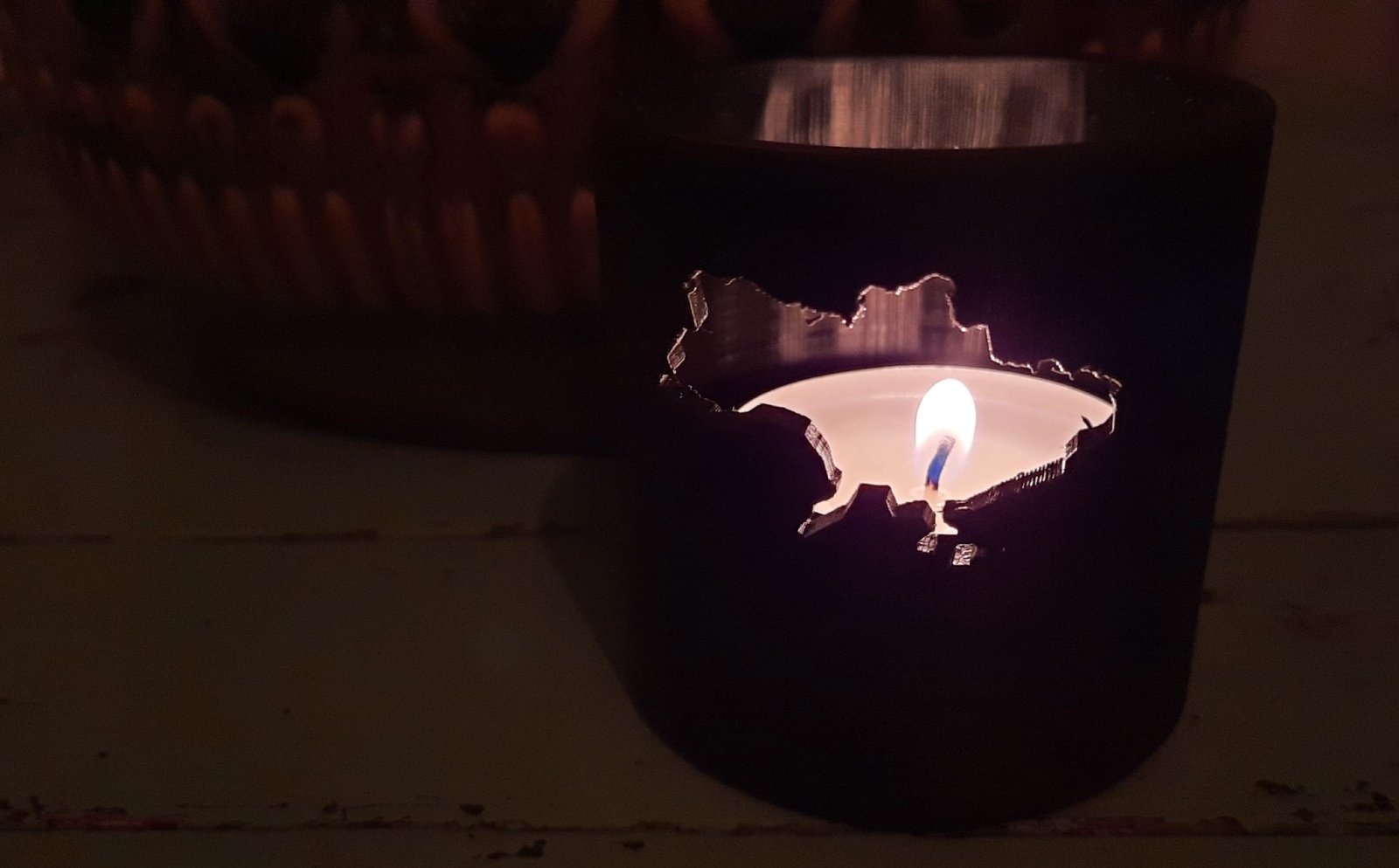Ukraine Tea Light - Pray for Ukraine