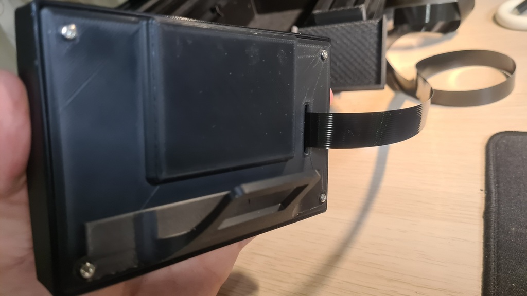 5" Display Case with Mount for 4040 Extrusions by Viktor von