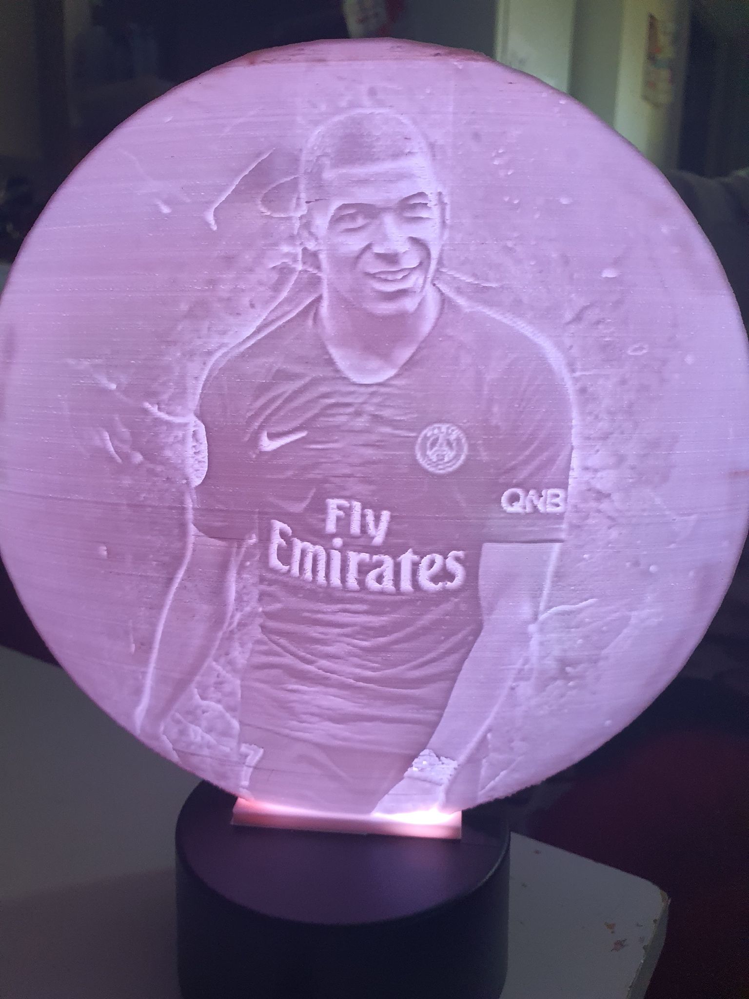 litho psg mbappe by Lafa | Download free STL model | Printables.com