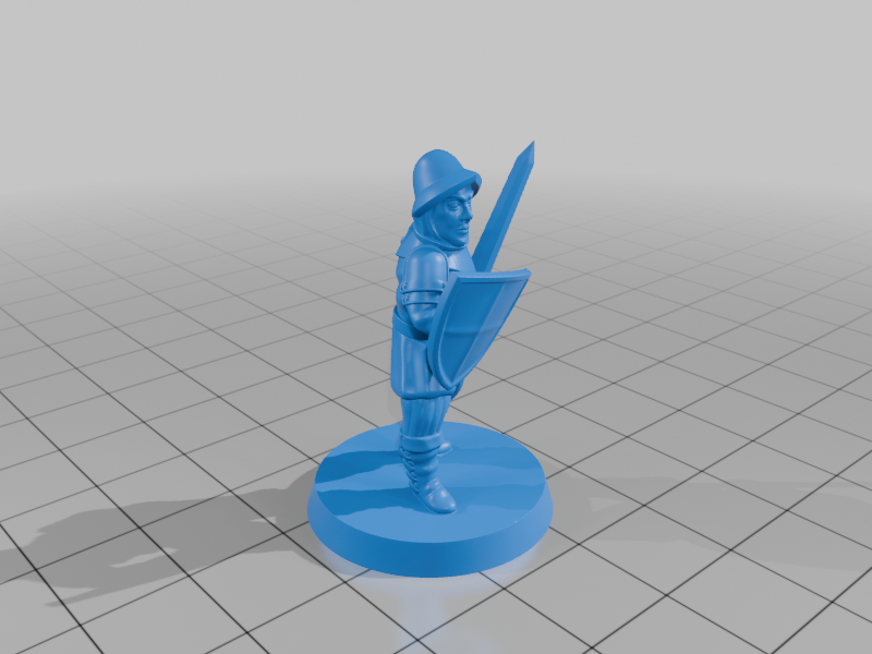Town guard FDM supportless — thumbnail 6