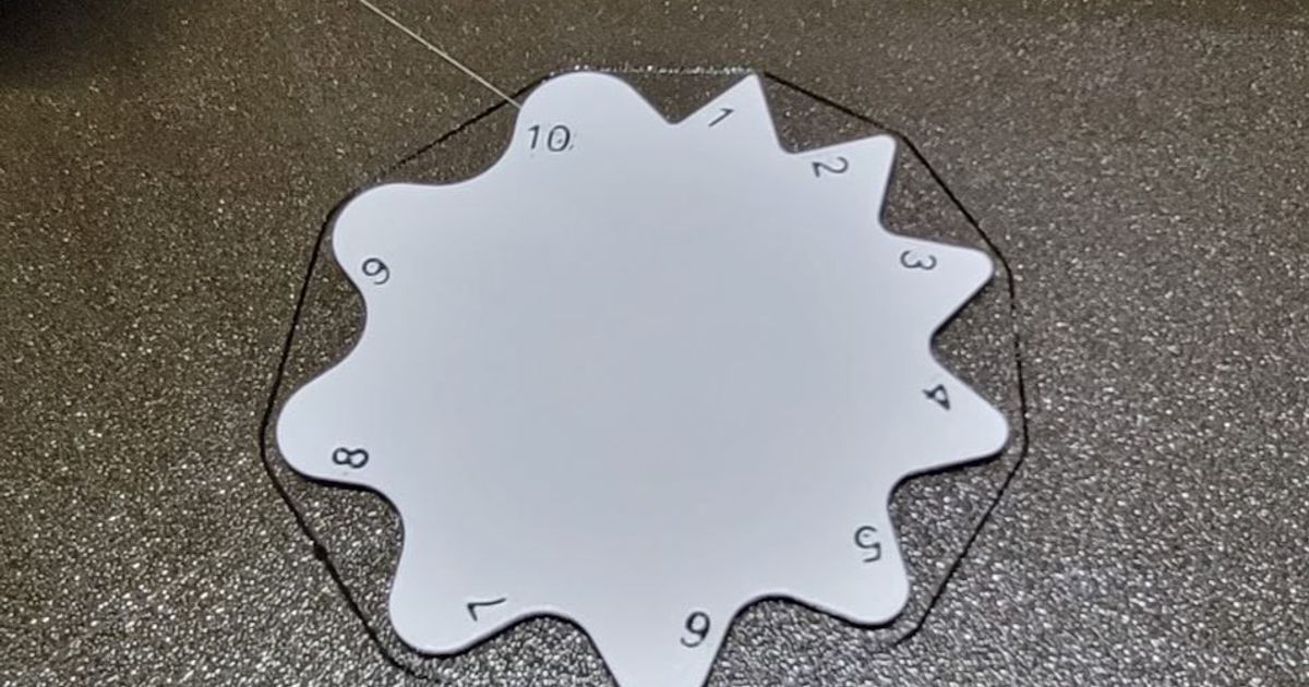 Inside/Outside Radius Gauge by TickTock Download free STL model