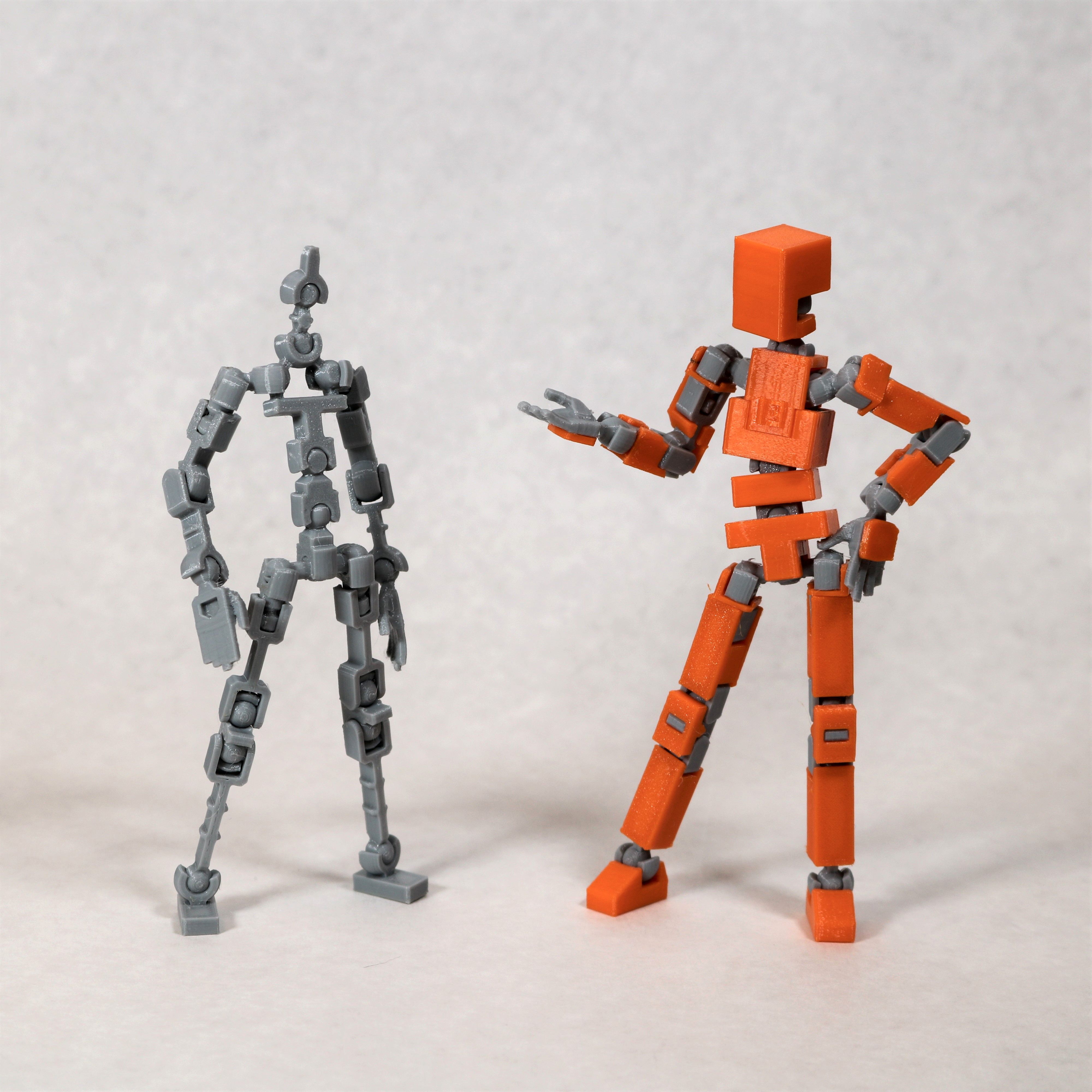 LUCKY 13 Printable Jointed Figure by soozafone Download free STL