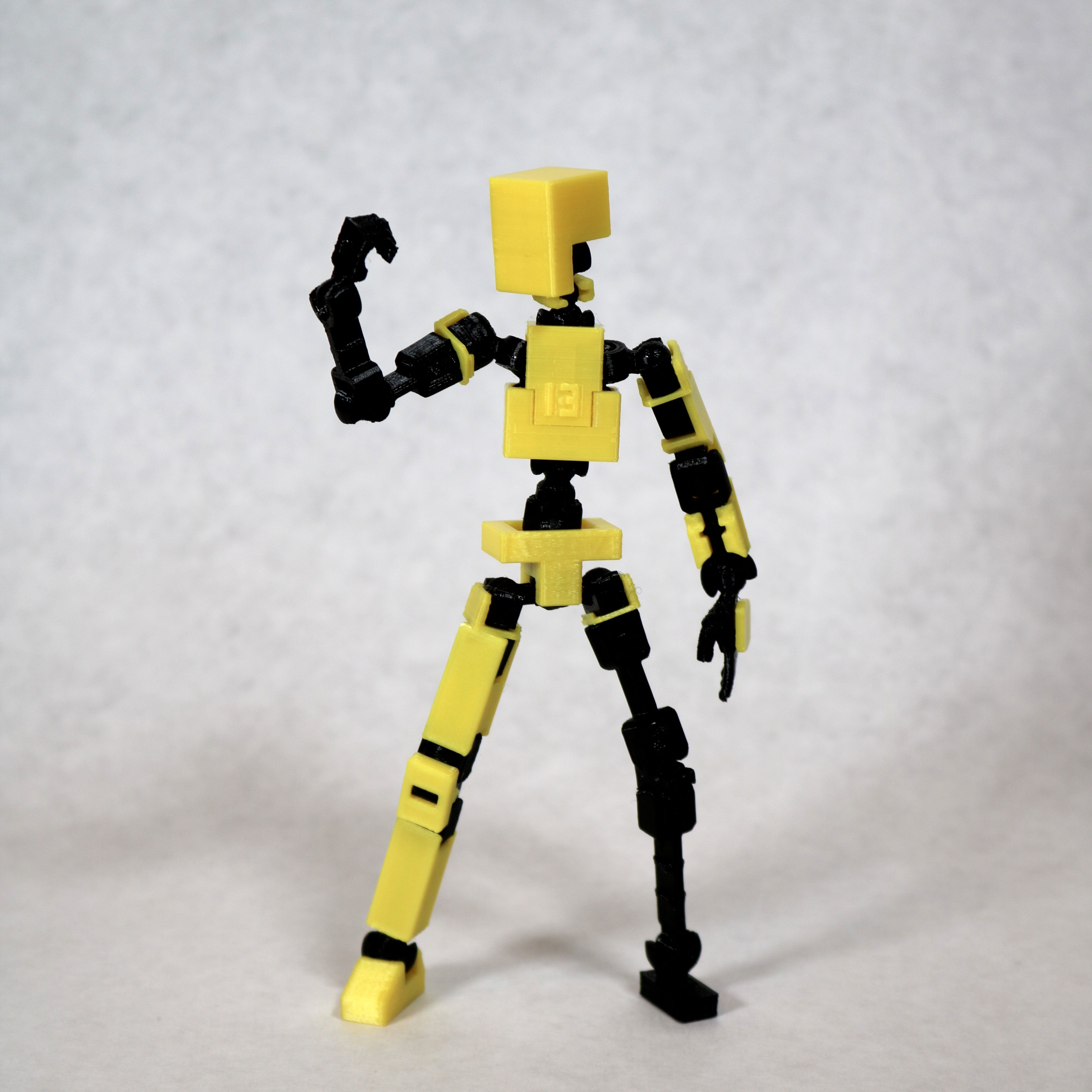 LUCKY 13 Printable Jointed Figure by soozafone Download free STL