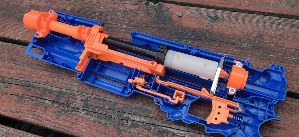 Nerf Longstrike Full length Direct Plunger Conversion Parts
