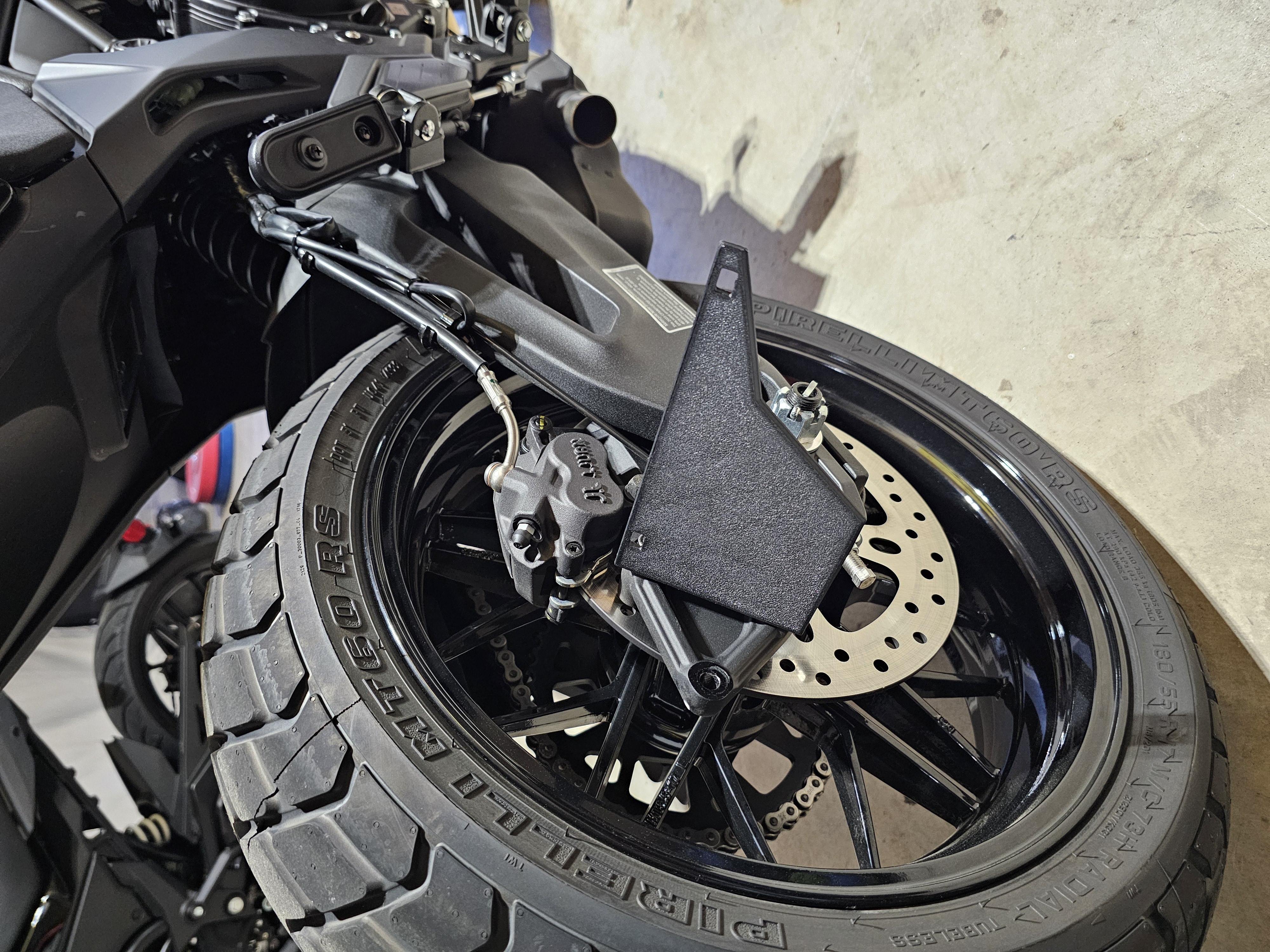 CFMoto CLX 700 Tag bracket - Horizontal