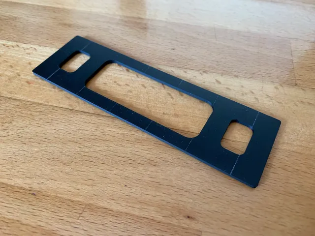 Flat mount plate for Eufy doorbell 2K