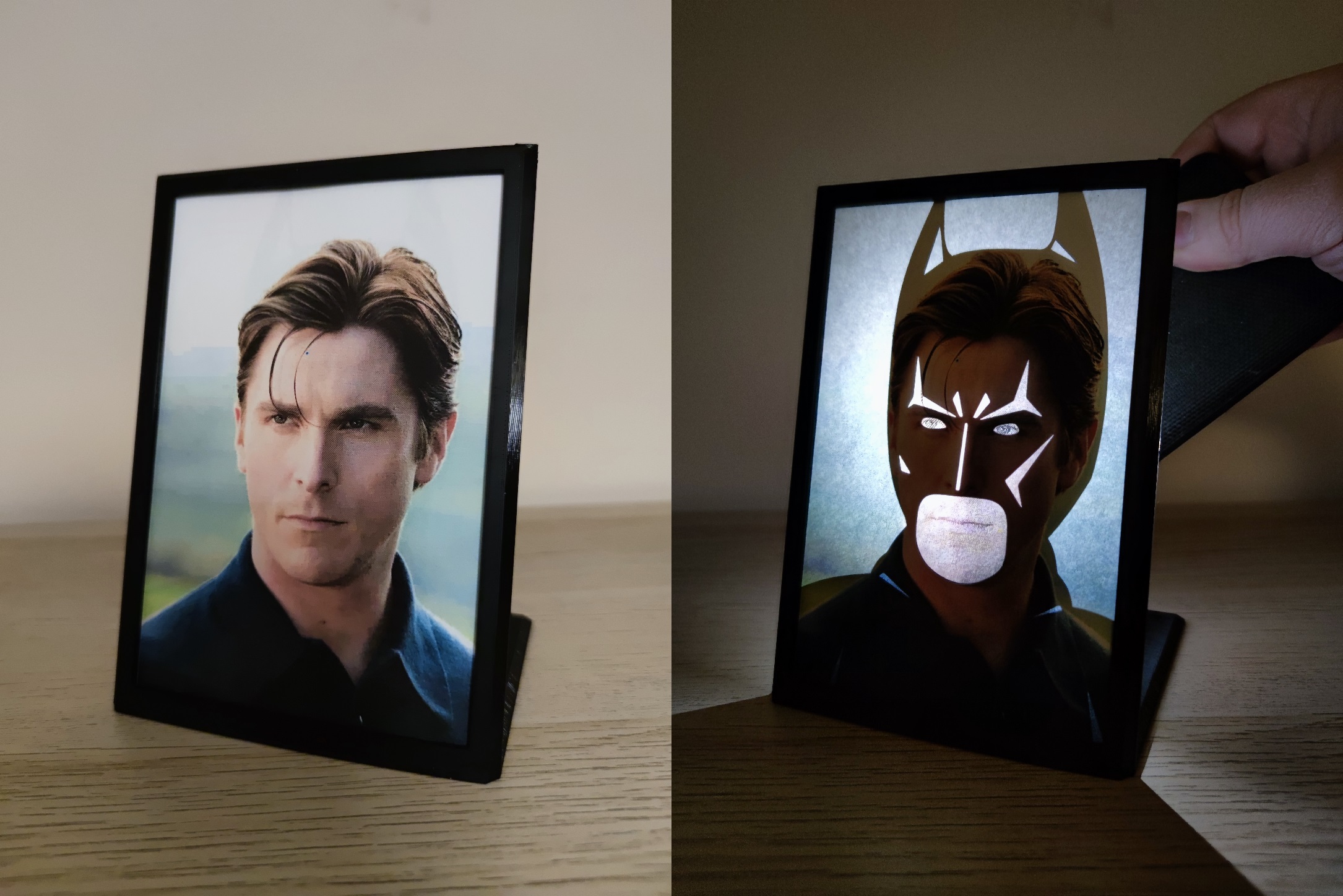 Dark secret photoframe