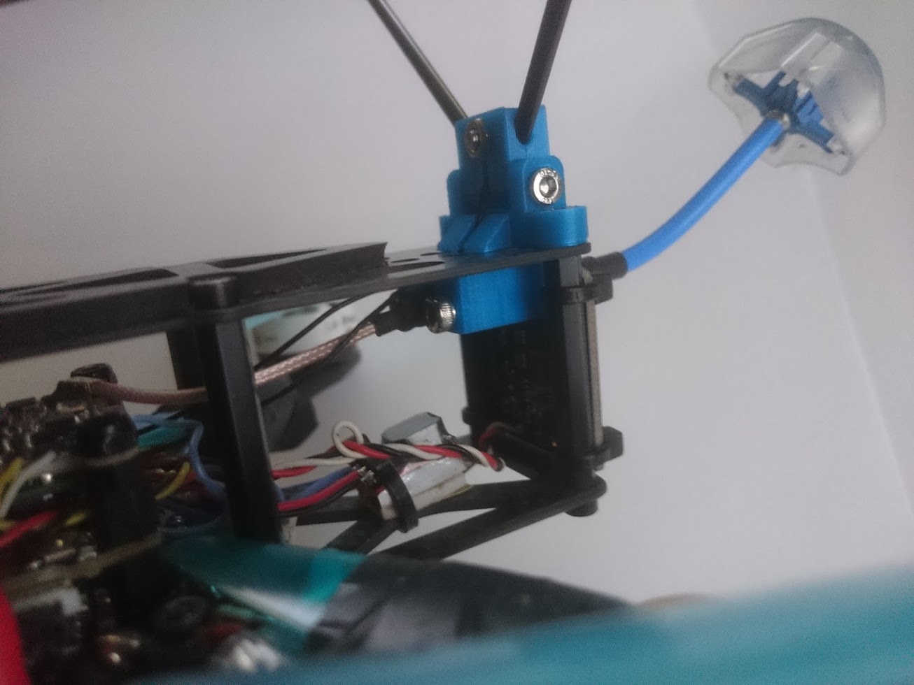 Alien 5" Foldable Antenna mount (2xRC + VTX)