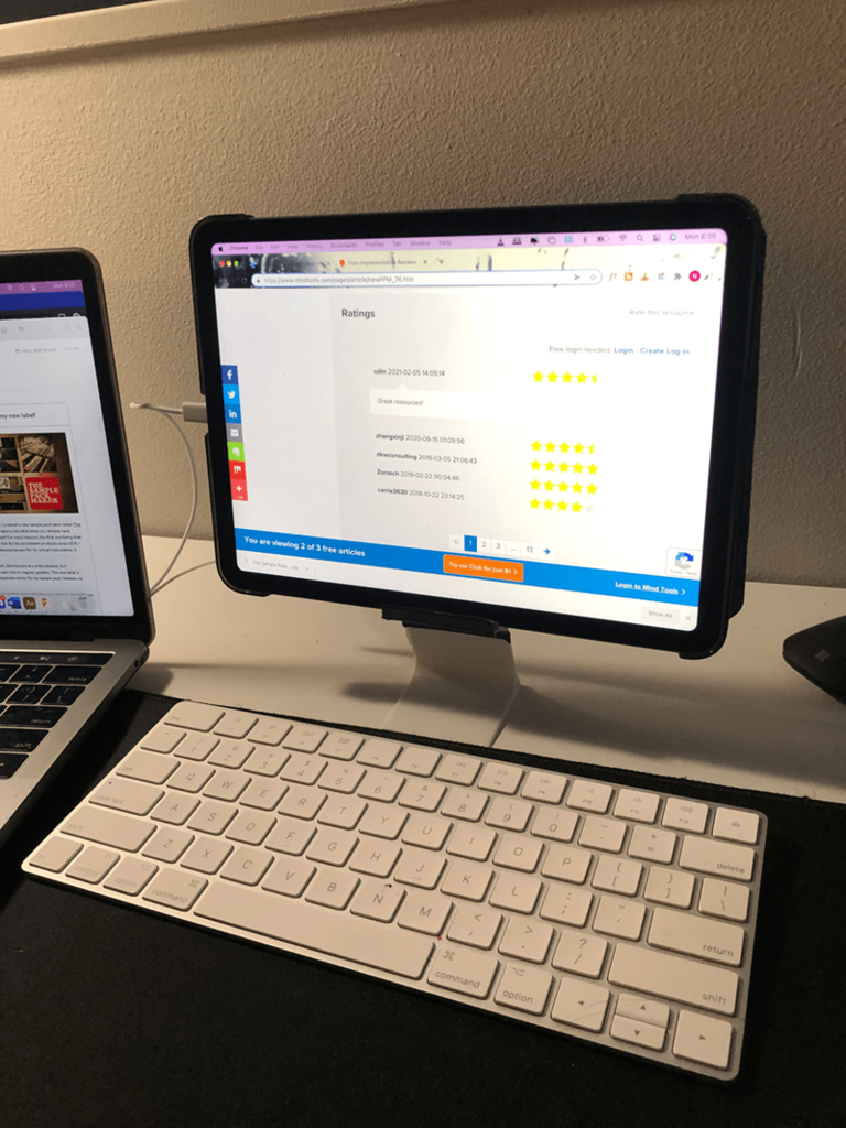 iPad Monitor Stand iMac Inspired