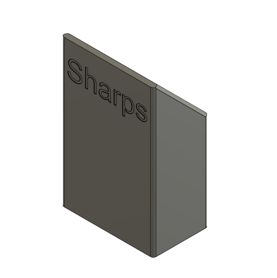 Razor Blade Sharps Container (Vase Mode)