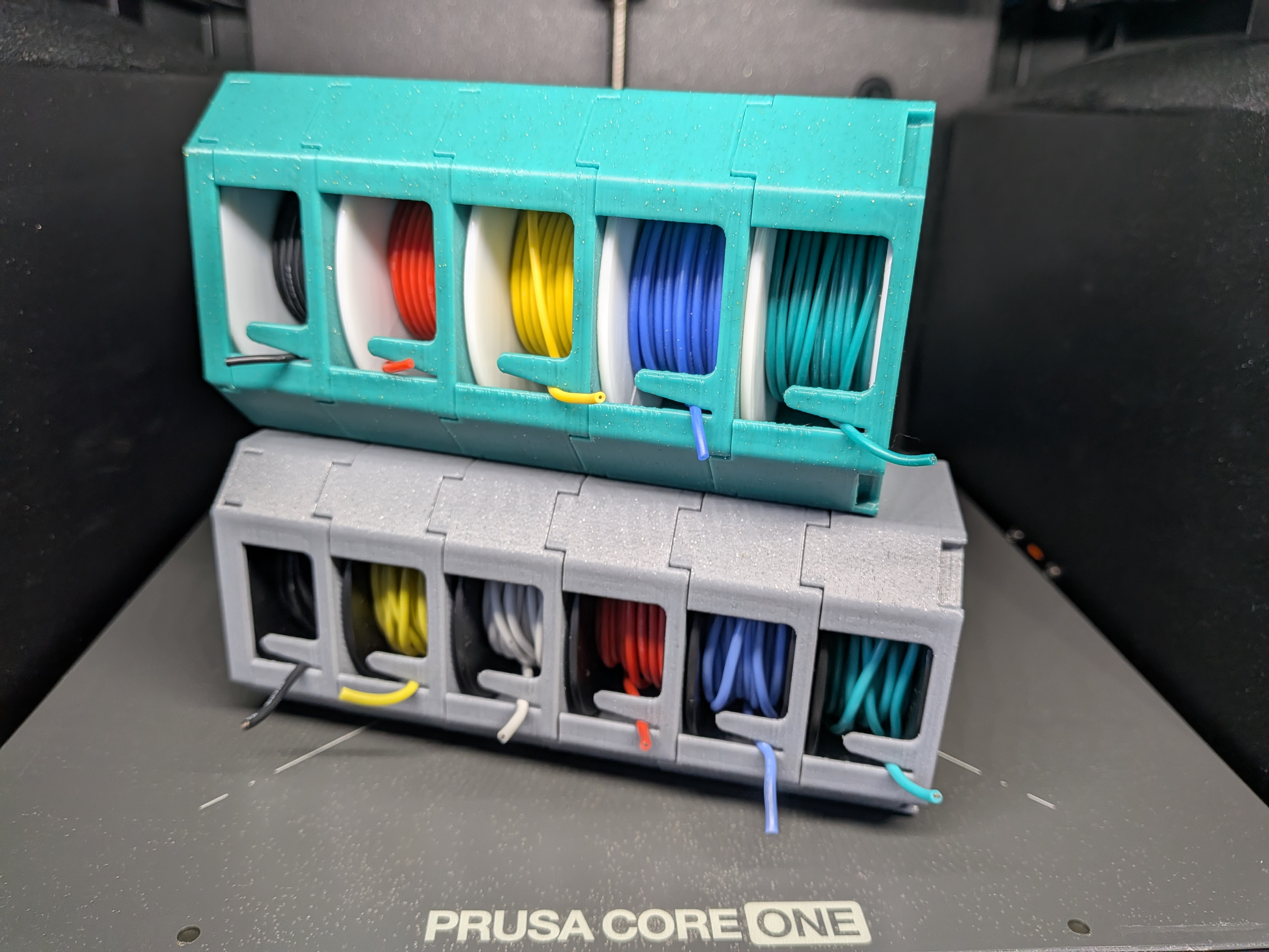 Miniatura 2 do modelo 3D Parametric Wire Spool Holder