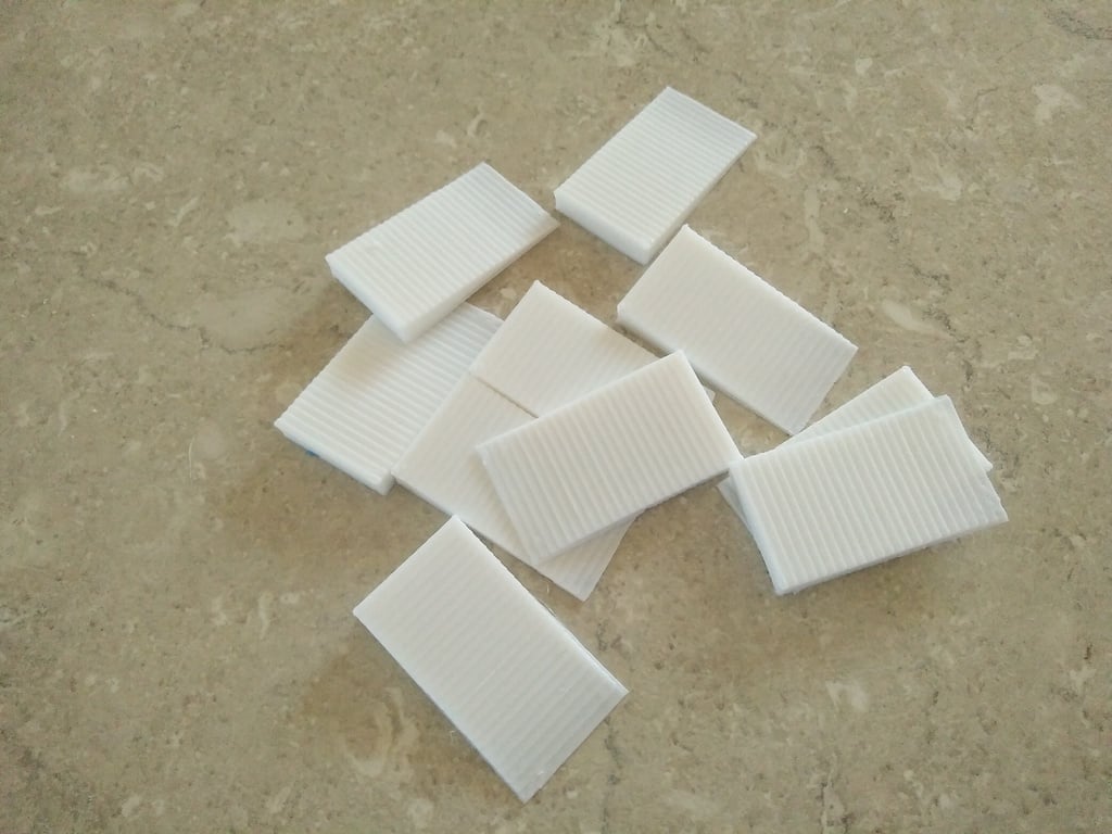 Miniatura 1 do modelo 3D table wobble wedge