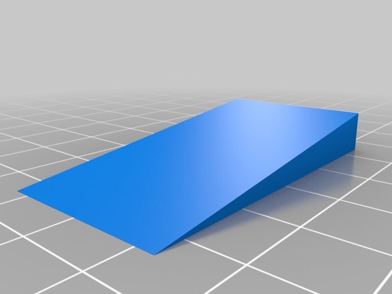 Miniatura 3 do modelo 3D table wobble wedge