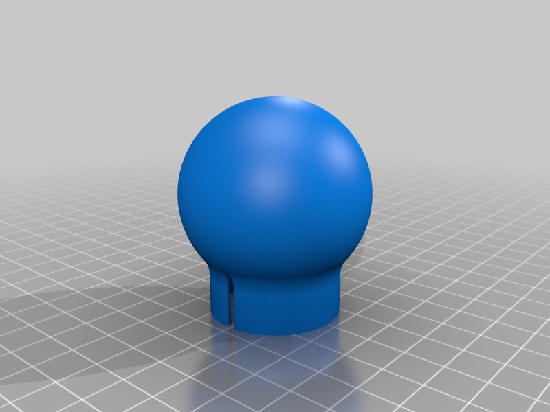 Miniatura 3 do modelo 3D Flashlight globe diffuser