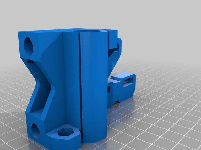 adjustable prusa i3 x motor mount