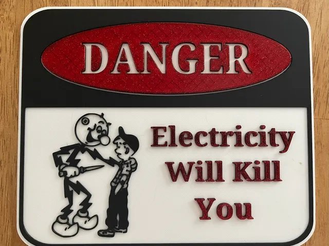 Danger - Electricity Will Kill You