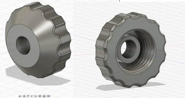 M8 0,75 Kompressor Adapter for new Tube (ex. SKS)