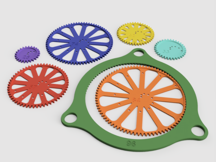 Simple Spirograph Set