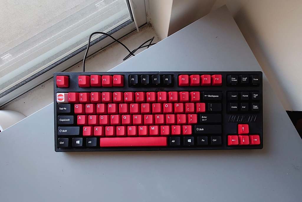 Mechanical Keyboard - MECH - TKL (cherry stabs added)