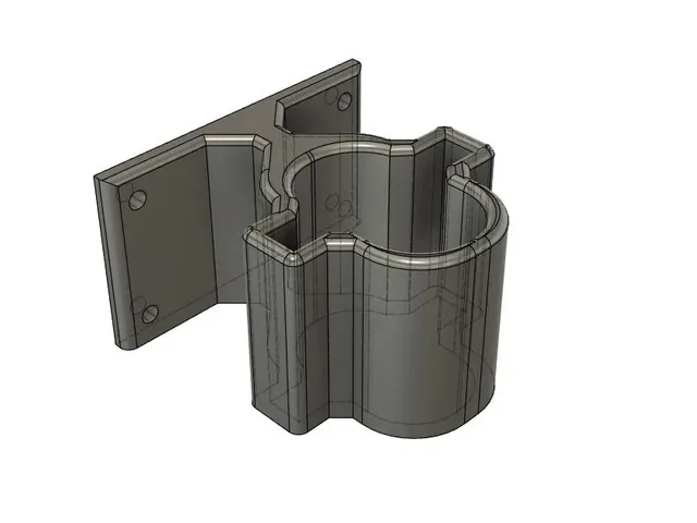 Holder for hot gluegun (BOSCH PKP18E)