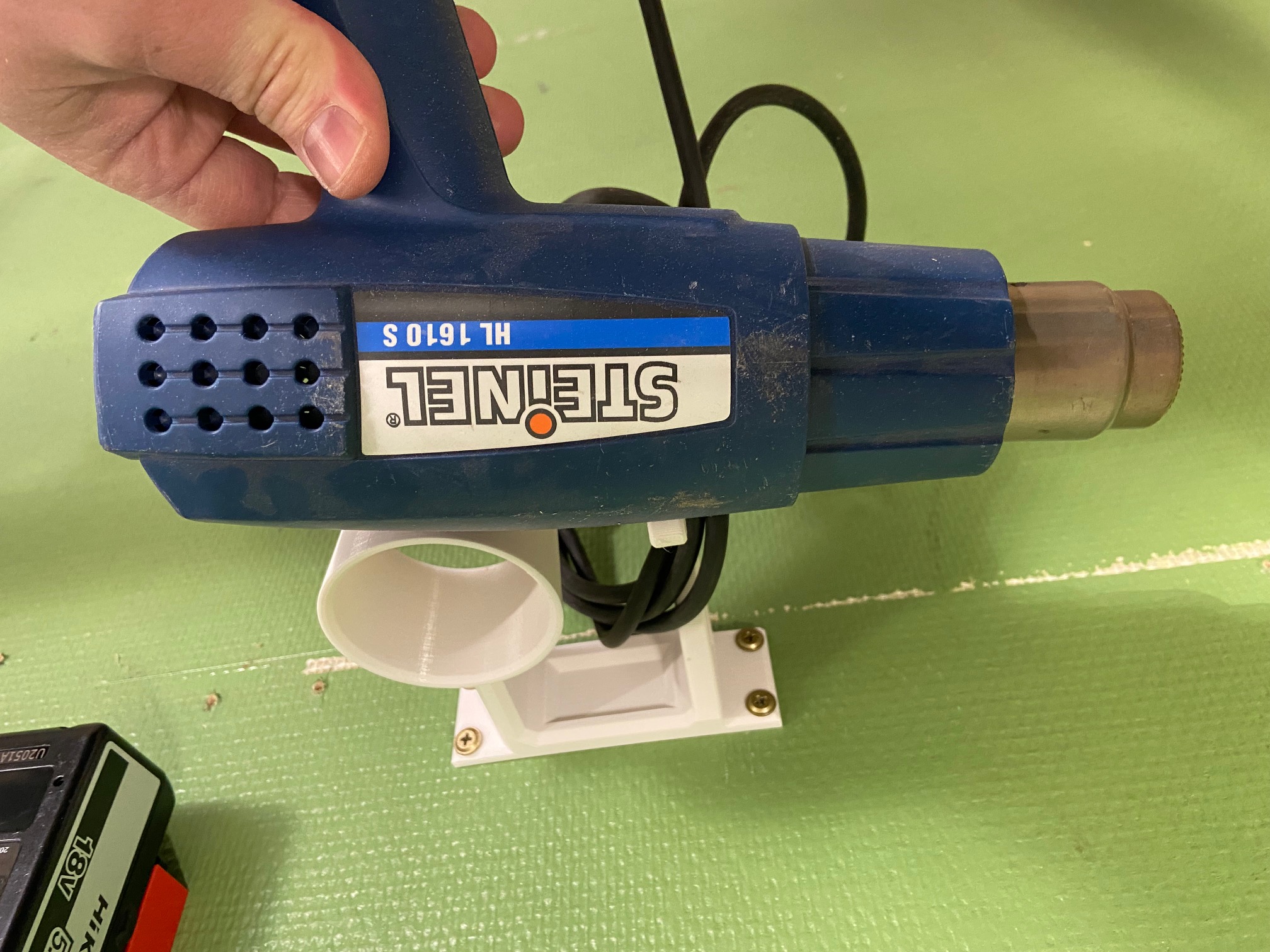 holder for heatgun (Steinel hl1610s) by Pontus Download free STL