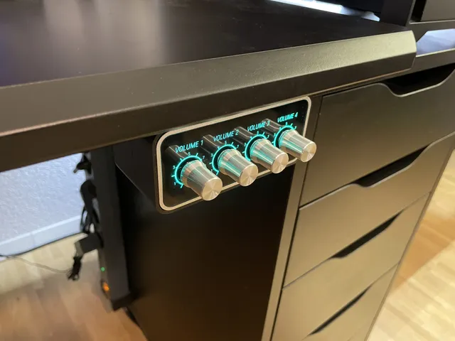 PCPanel Mini Under Desk Mount